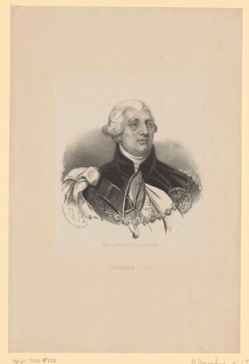 Portrait of George III, King of the United Kingdom