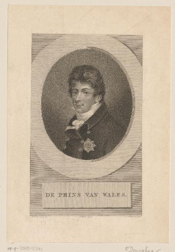 Portrait of George IV, Prince of Wales