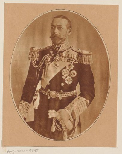 Portrait of George V, King of the United Kingdom