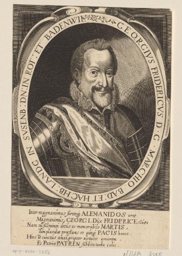Portrait of Georg Friedrich von Baden-Durlach