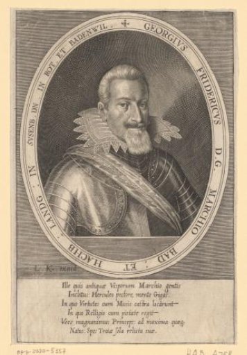 Portrait of Georg Friedrich von Baden-Durlach