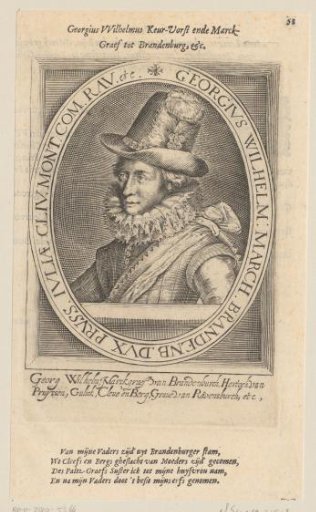 Portrait of Georg Wilhelm of Brandenburg