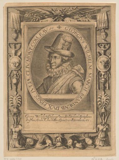 Portrait of Georg Wilhelm of Brandenburg
