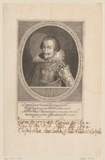 Portrait of Georg Wilhelm of Brandenburg