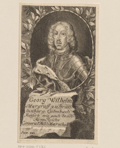 Portrait of George William of Brandenburg-Bayreuth