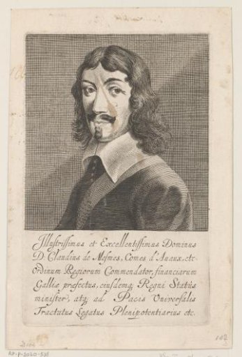 Portrait of the diplomat Claude de Mesmes