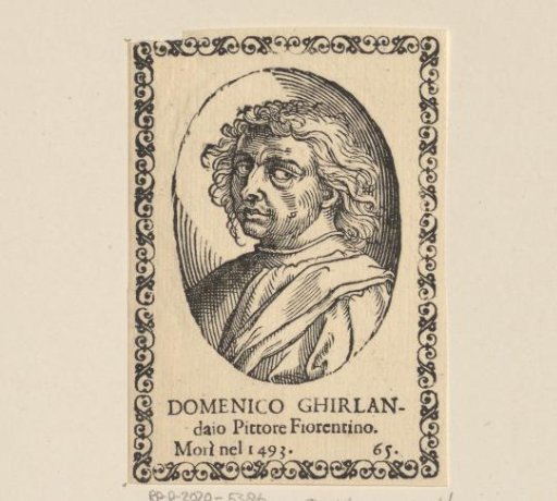 Portrait of Domenico Ghirlandaio
