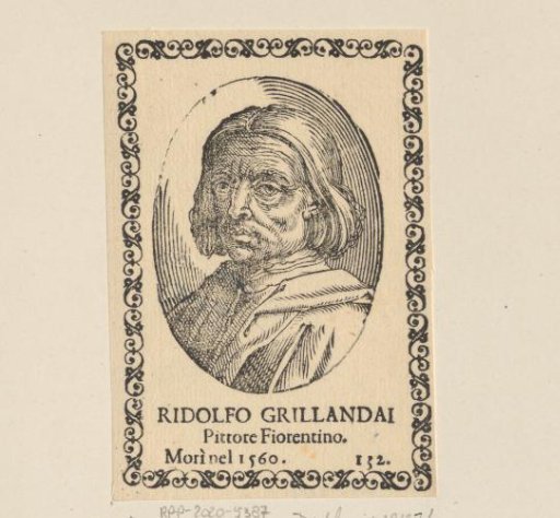 Portrait of Ridolfo Ghirlandaio