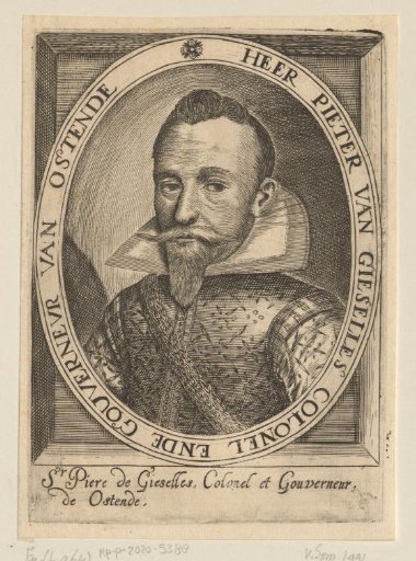 Portrait of Pieter van Ghistelles