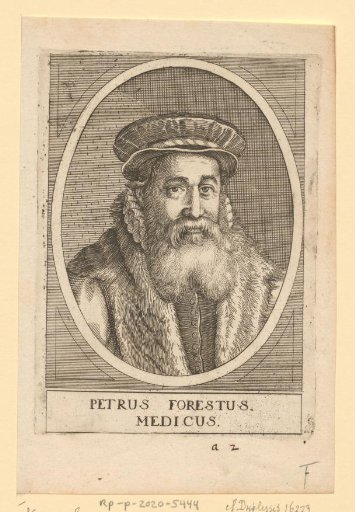 Portrait of Pieter van Foreest