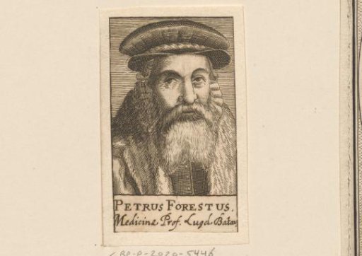 Portrait of Pieter van Foreest