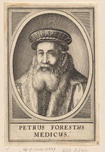 Portrait of Pieter van Foreest