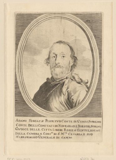 Portrait of Ádám Forgách