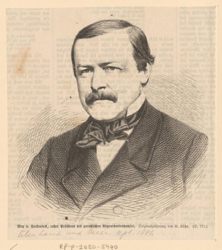 Portrait of Max von Forckenbeck