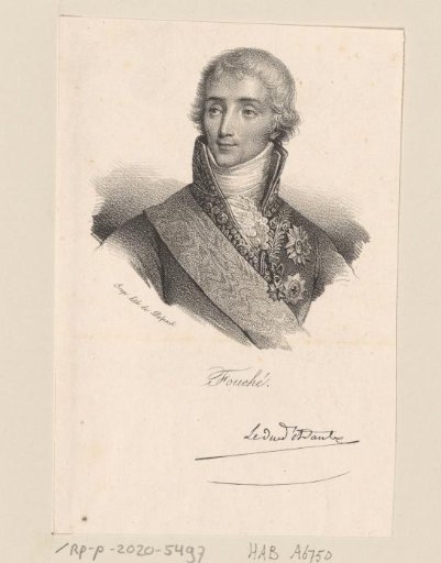 Portrait of Joseph Fouché