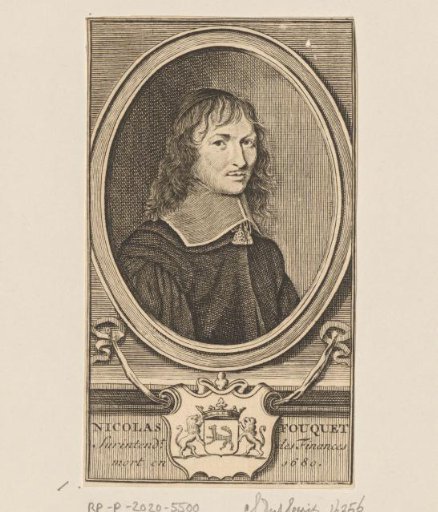 Portrait of Nicolas Fouquet
