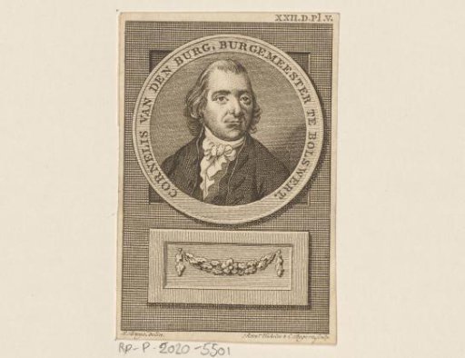 Portrait of Cornelis van der Burg