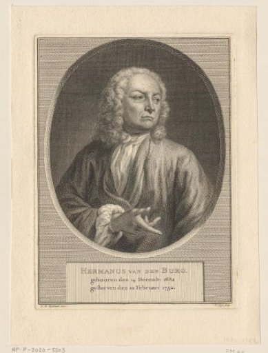 Portrait of Hermanus van den Burg