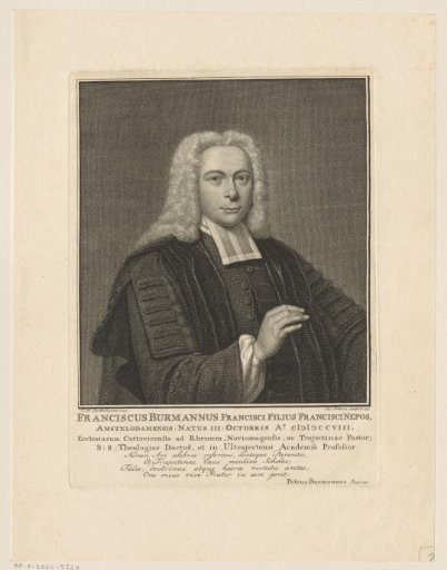 Portrait of Frans Burman (II)