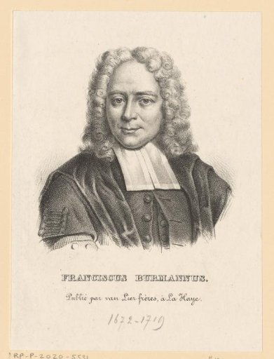 Portrait of Franciscus Burman