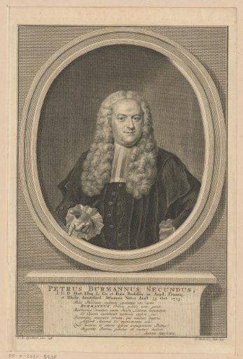 Portrait of Pieter Burman (II)