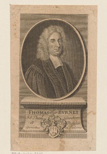 Portrait of Thomas Burnet
