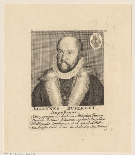 Portrait of Johann Busereuth