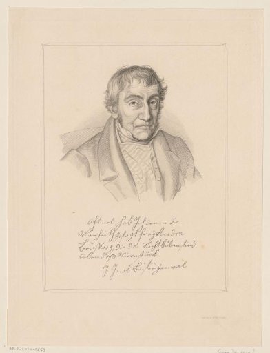 Portrait of Johann Jakob Buser
