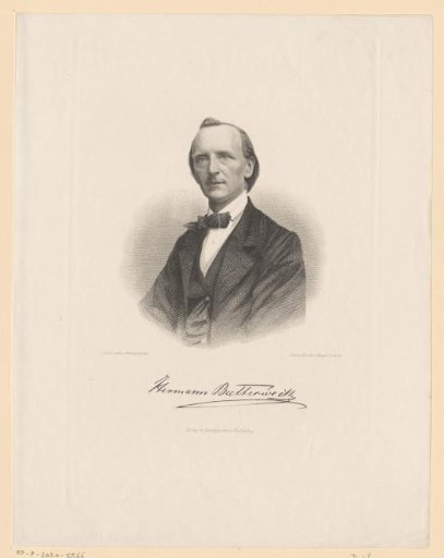 Portrait of Hermann Butterweck