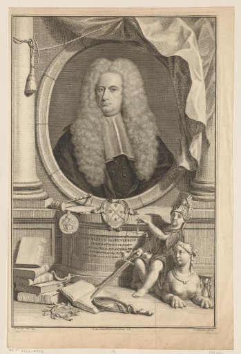 Portrait of Cornelis van Bynkershoek