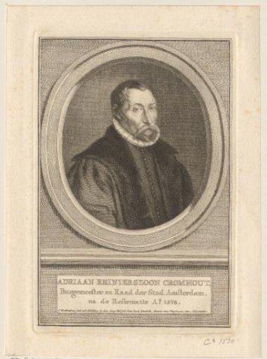 Portrait of Adriaan Reinierszoon Cromhout