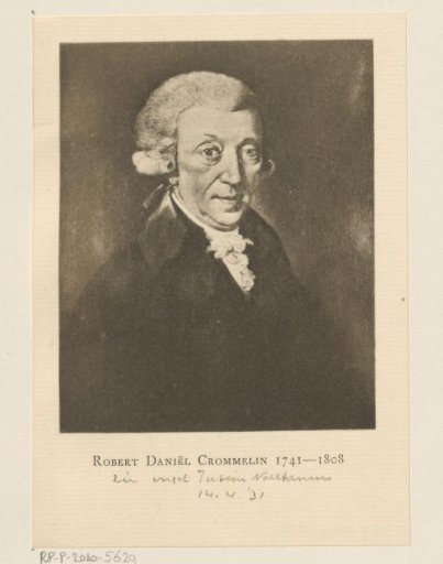 Portrait of Robert Daniel Crommelin
