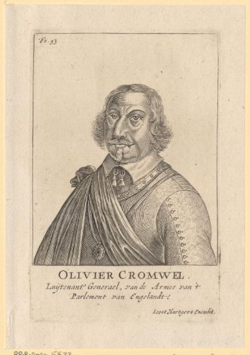 Portrait of Oliver Cromwell