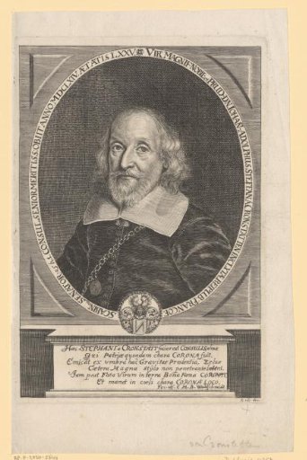 Portrait of Johann Adolf Steffan von Cronstetten I at the age of 65