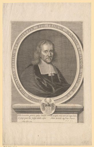 Portrait of Johann Hieronymus Steffan von Cronstetten