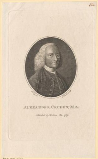 Portrait of Alexander Cruden