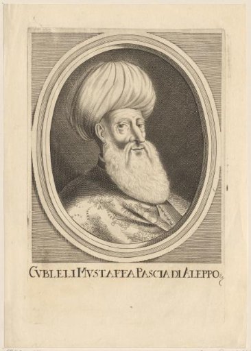 Portrait of Cubleli Mustafa, Pasha of Aleppo