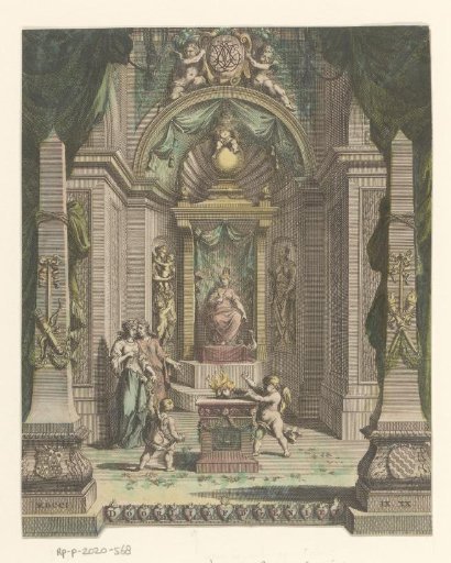 Monument in honor of the marriage of Nicolaas de Vicq and Maria Jacoba van Riet
