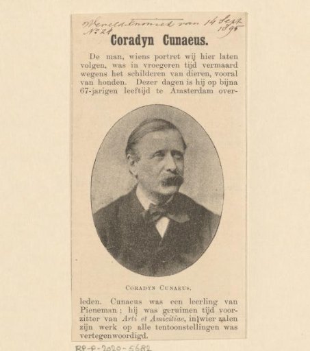 Portrait of Conradijn Cunaeus