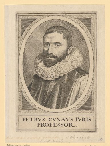 Portrait of Petrus Cunaeus