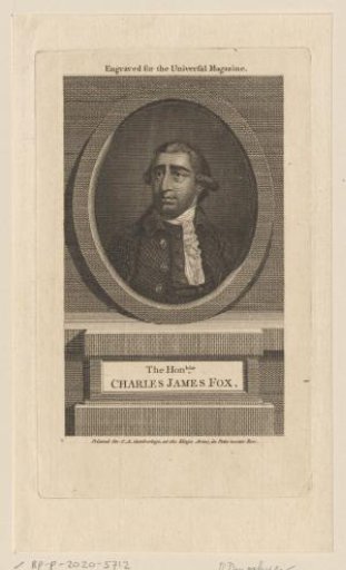 Portrait of Charles James Fox