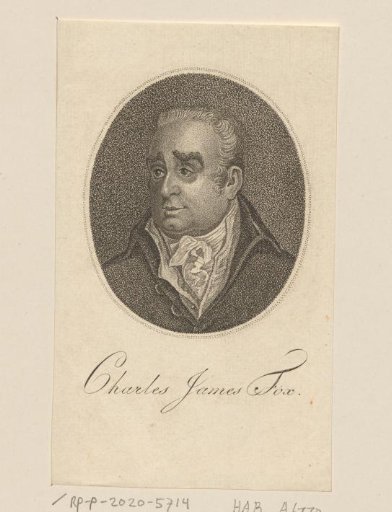 Portrait of Charles James Fox