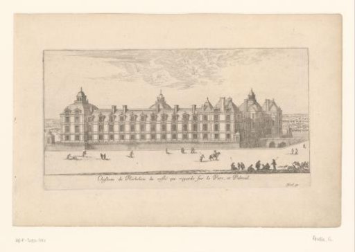 View of the Château de Richelieu