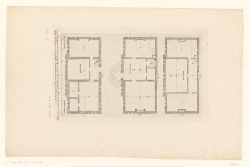 Plan of the country house Elsenburg at Maarsseveen