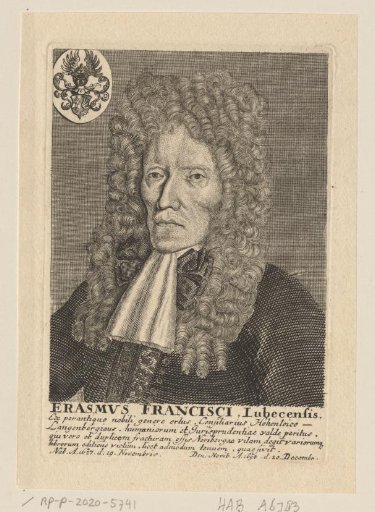 Portrait of Erasmus Finx