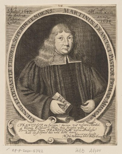 Portrait of Martinus Francisci