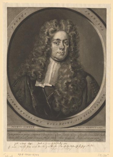 Portrait of Petrus Francius