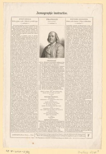 Portrait of Benjamin Franklin