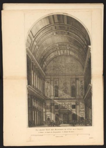 East side of the Burgerzaal in the Town Hall on the Dam