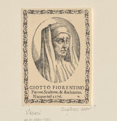 Portrait of Giotto di Bondone